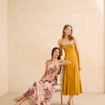 MIM Vestido VESTIDO SAPHINE MOSTAZA