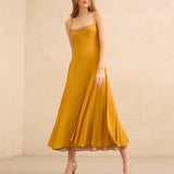 MIM Vestido VESTIDO SAPHINE MOSTAZA