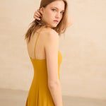 MIM Vestido VESTIDO SAPHINE MOSTAZA