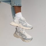 MIM Zapatilla Double U 2.0 Celeste