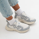 MIM Zapatilla Double U 2.0 Celeste