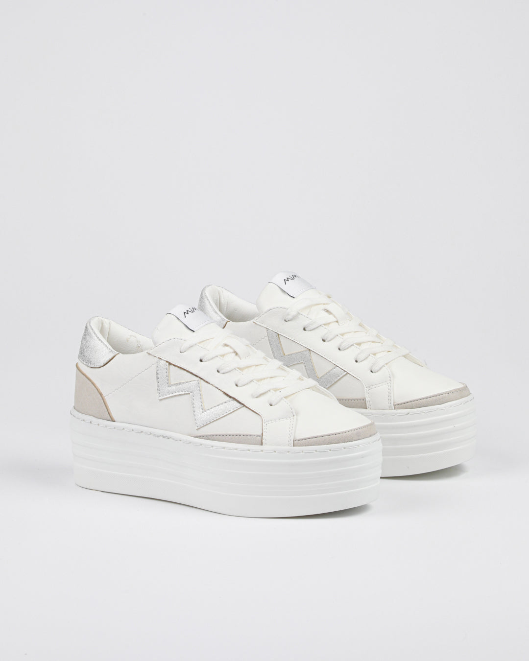 MIM Zapatilla JOY DIVISION BLANCO SILVER