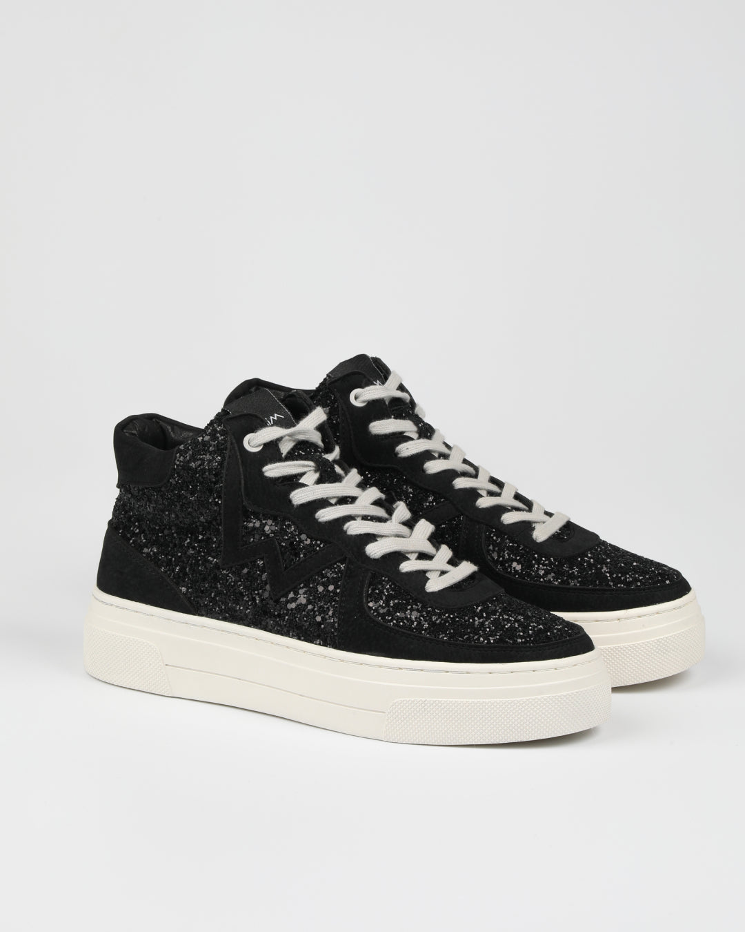 MIM Zapatilla KERLAS GLITTER NEGRO