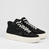 MIM Zapatilla KERLAS GLITTER NEGRO
