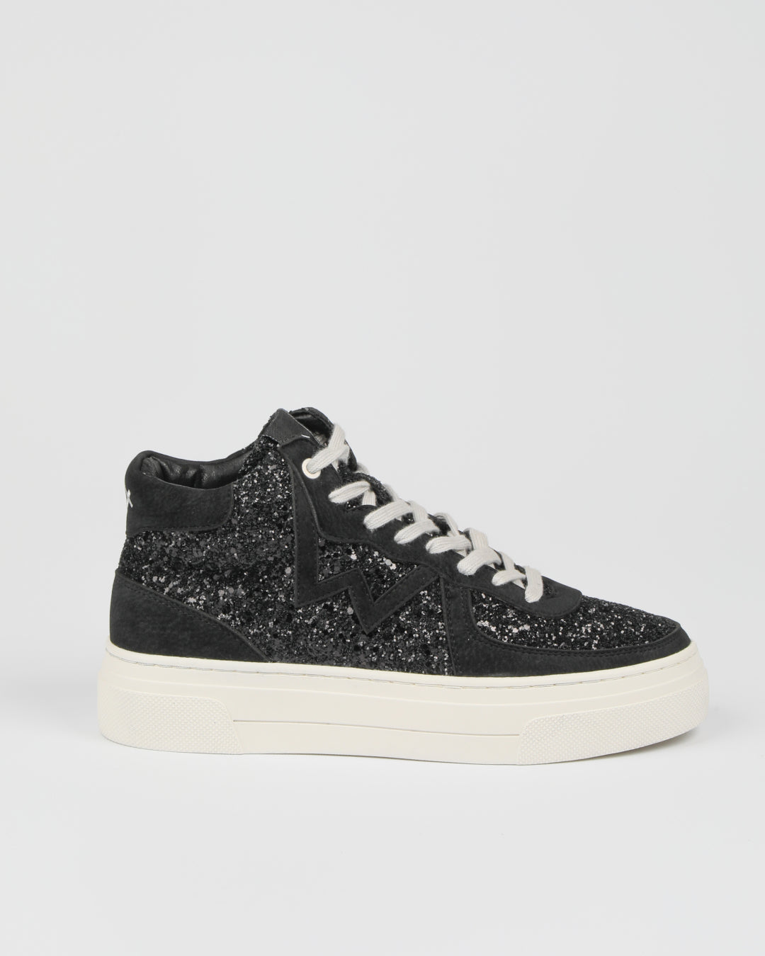 MIM Zapatilla KERLAS GLITTER NEGRO