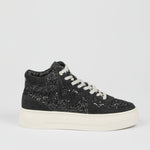 MIM Zapatilla KERLAS GLITTER NEGRO