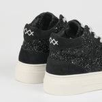 MIM Zapatilla KERLAS GLITTER NEGRO