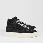 MIM Zapatilla KERLAS GLITTER NEGRO