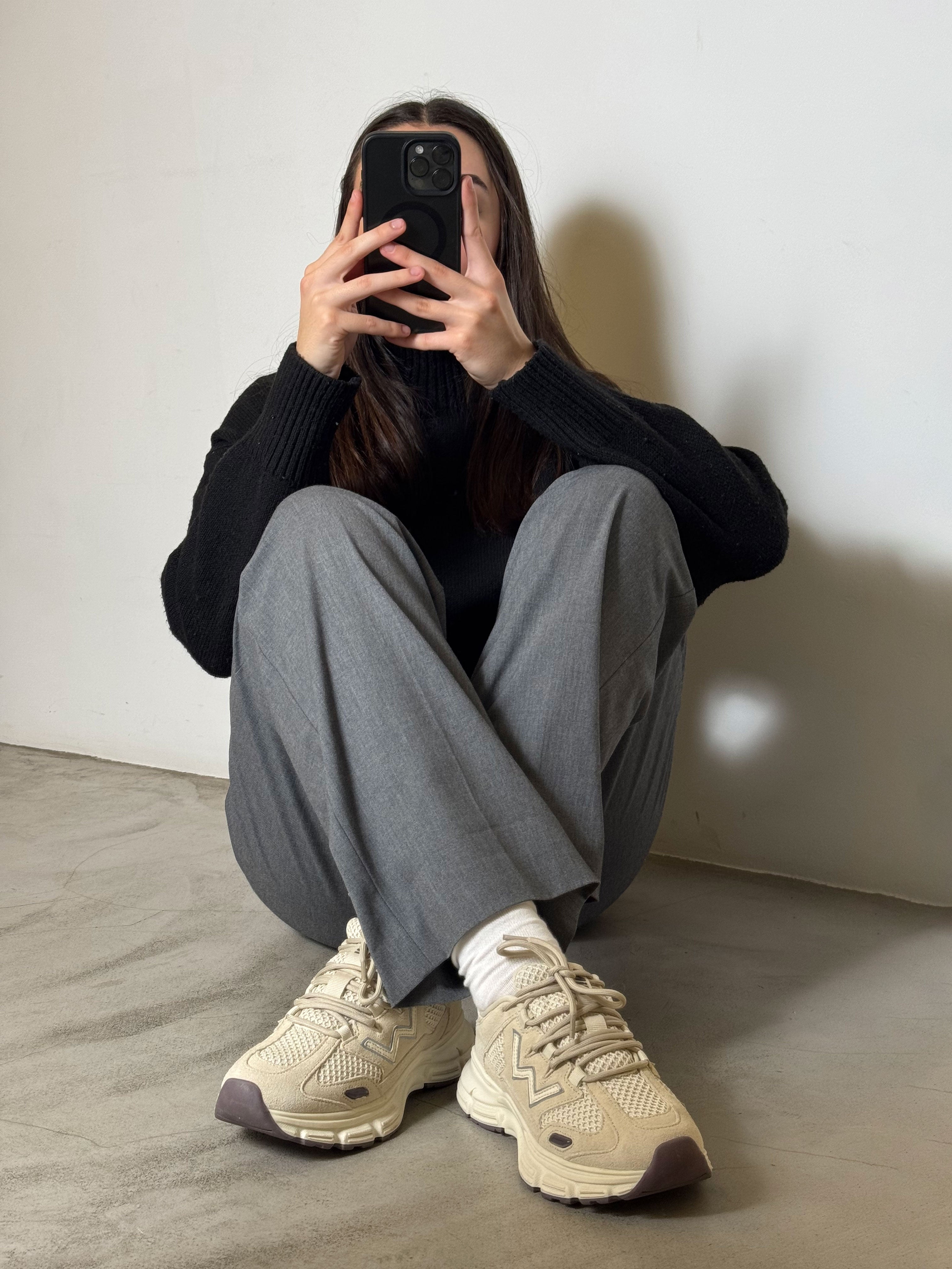 MIM Zapatilla Mesh Beige