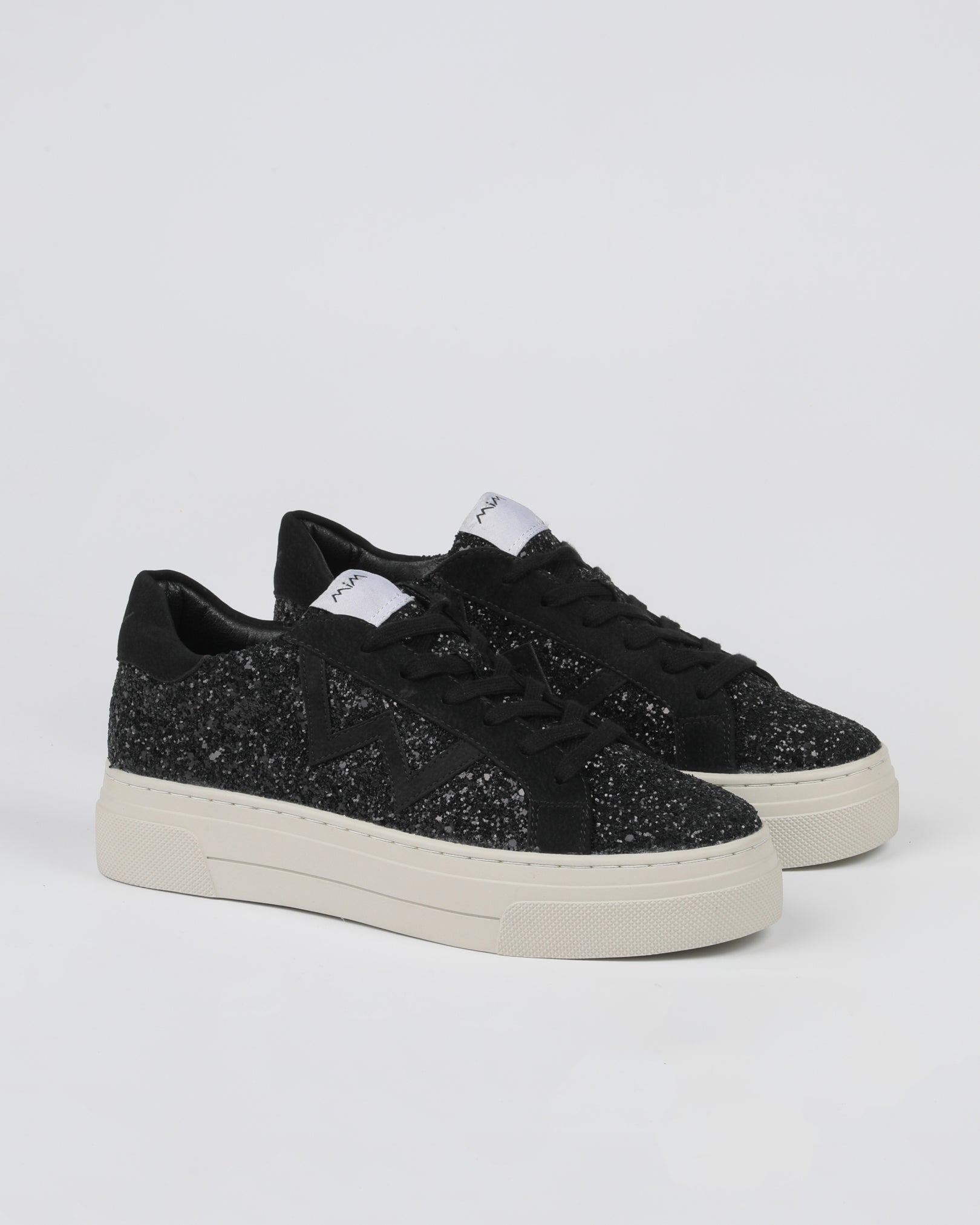 MIM Zapatilla ZELDA GLITTER ALL BLACK