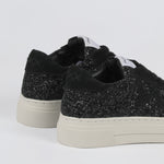 MIM Zapatilla ZELDA GLITTER ALL BLACK