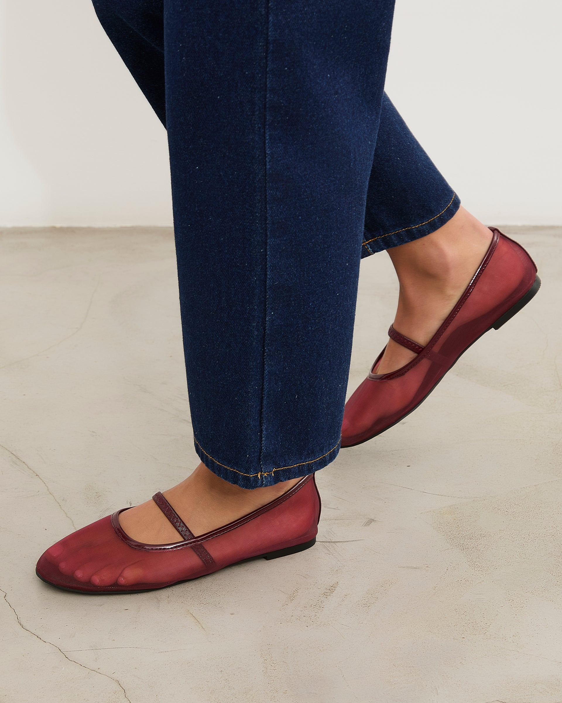 MIM Zapato cerrado Fler Burdeos