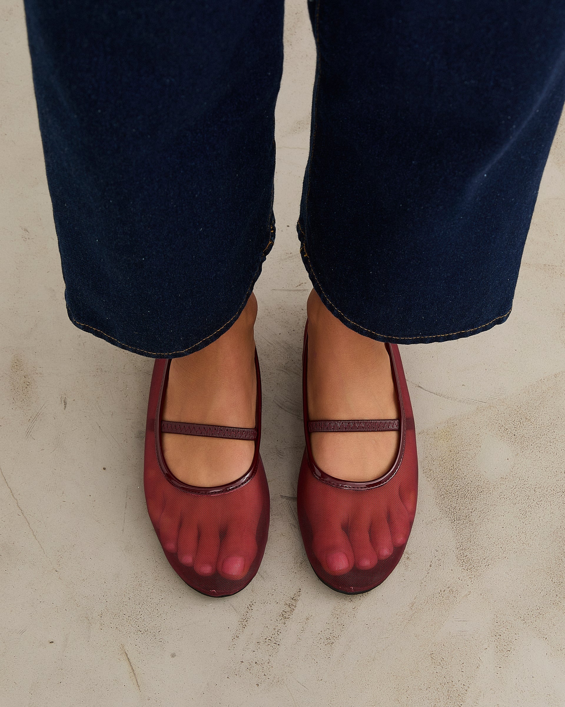 MIM Zapato cerrado Fler Burdeos