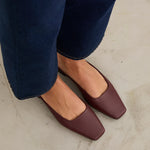 MIM Zapato cerrado Juliette Burdeos