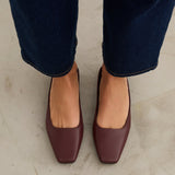 MIM Zapato cerrado Juliette Burdeos