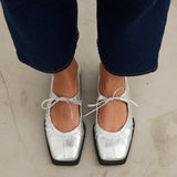 MIM Zapato cerrado Mace Plata