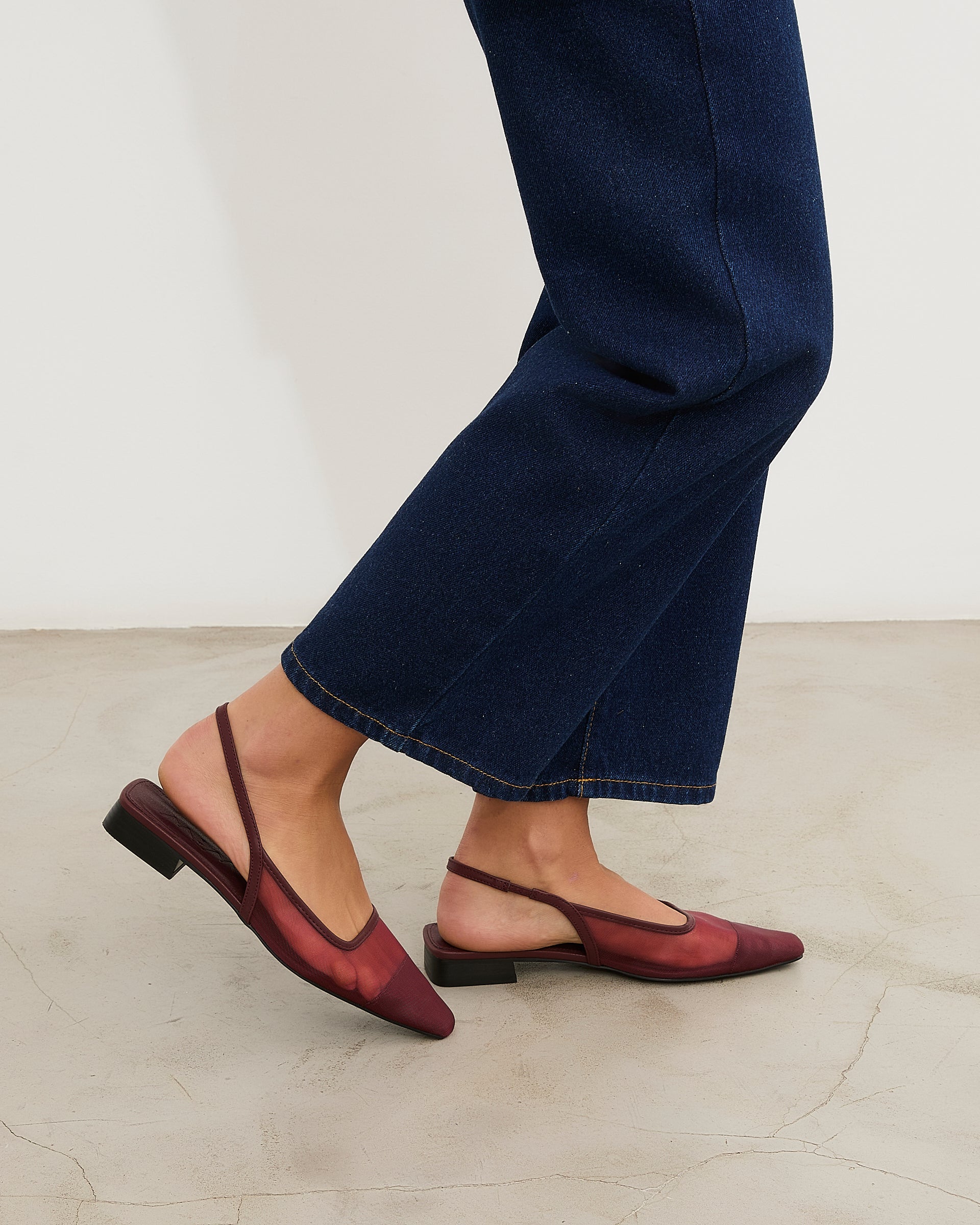 MIM Zapato cerrado Melane Rojo