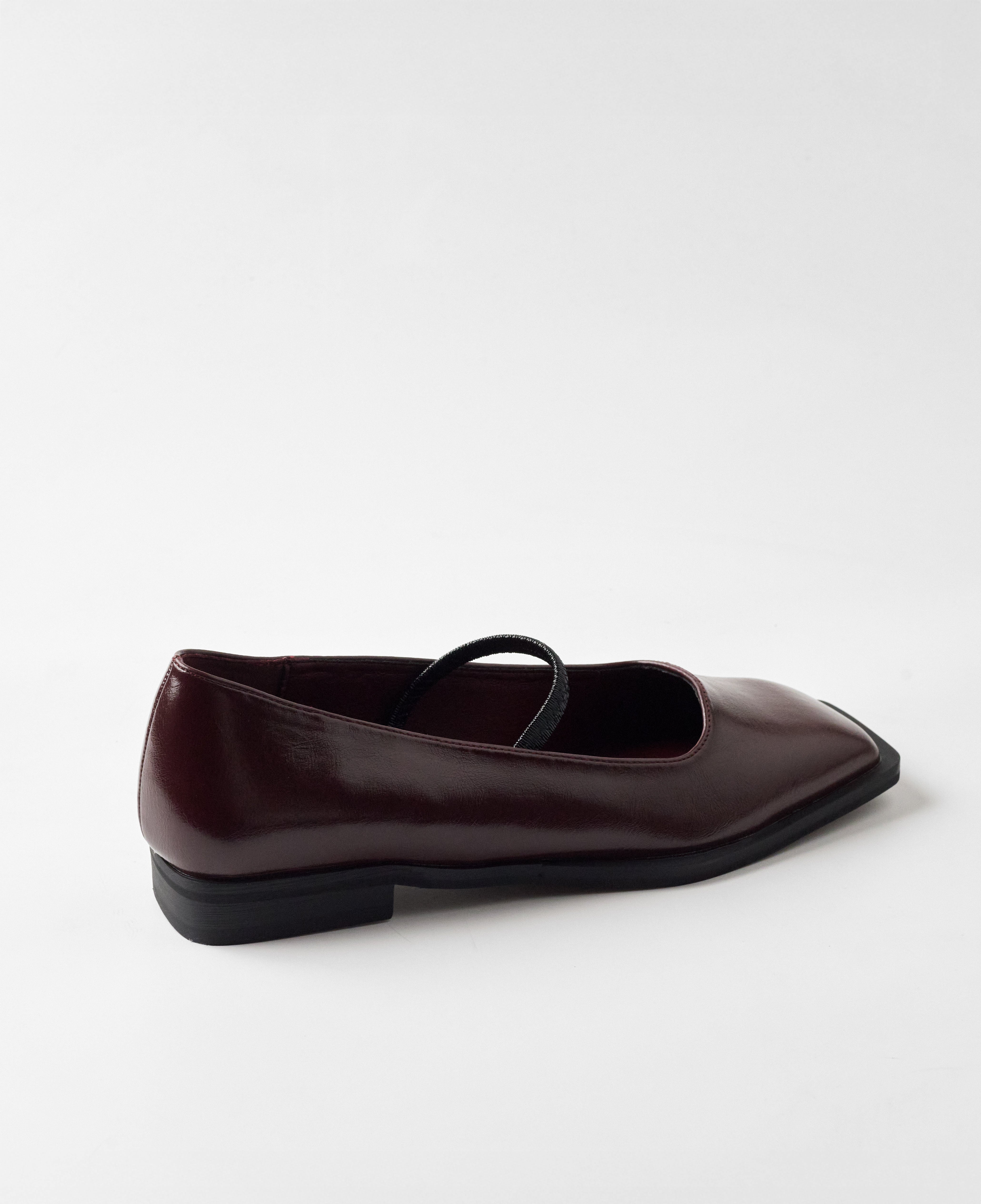 MIM Zapato plano MARE BURDEOS