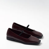 MIM Zapato plano MARE BURDEOS